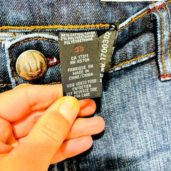 BUFFALO DAVID BITTON  Dark blue vintage jeans - Picture 4 of 8